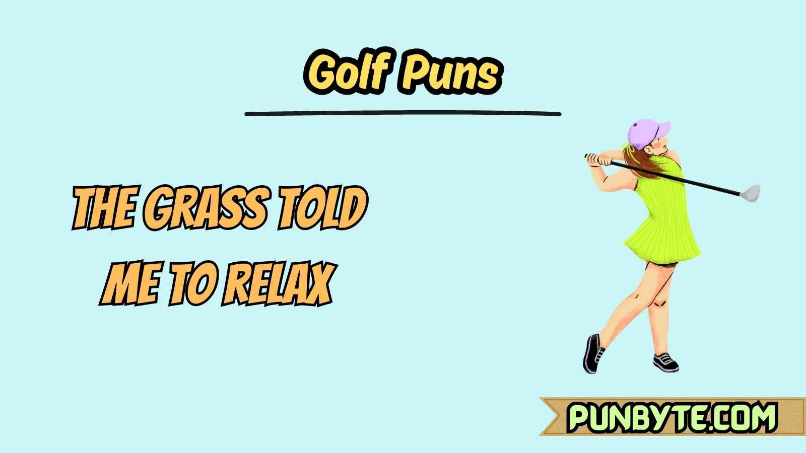 Golf Puns