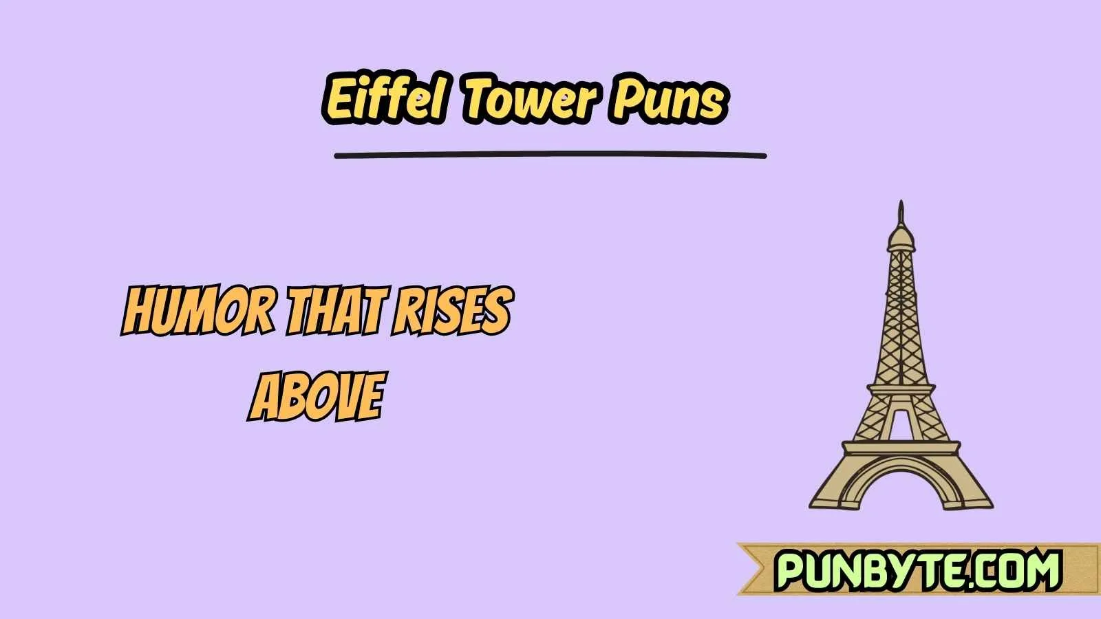 Eiffel Tower Puns