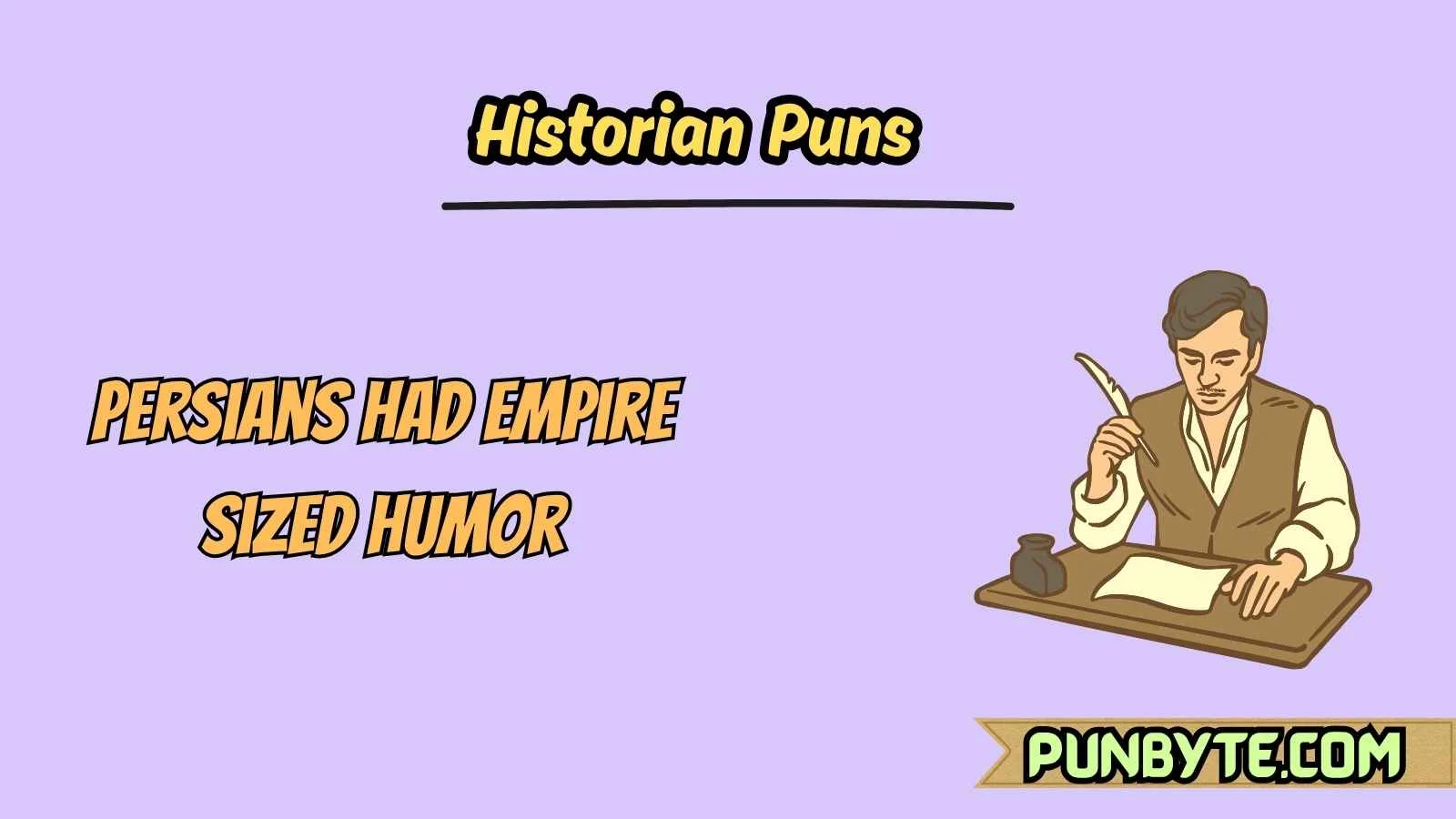 Historian Puns