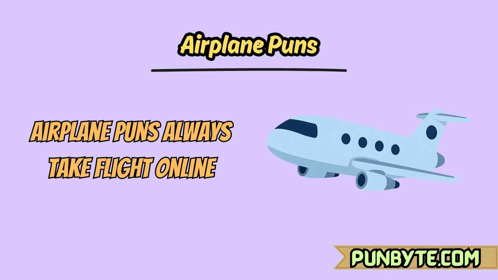 Airplane Puns