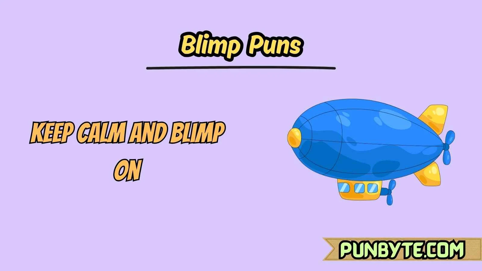 Blimp Puns