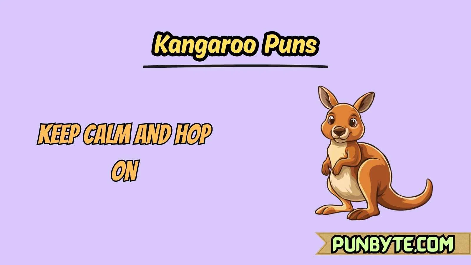 Kangaroo Puns