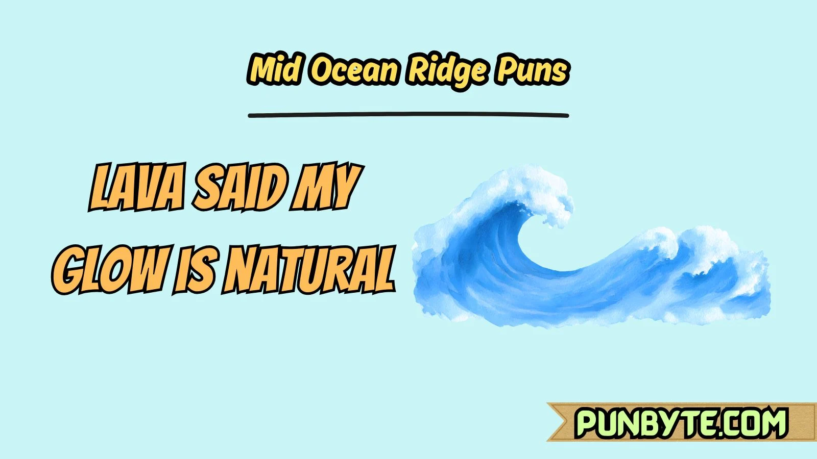 Mid Ocean Ridge Puns