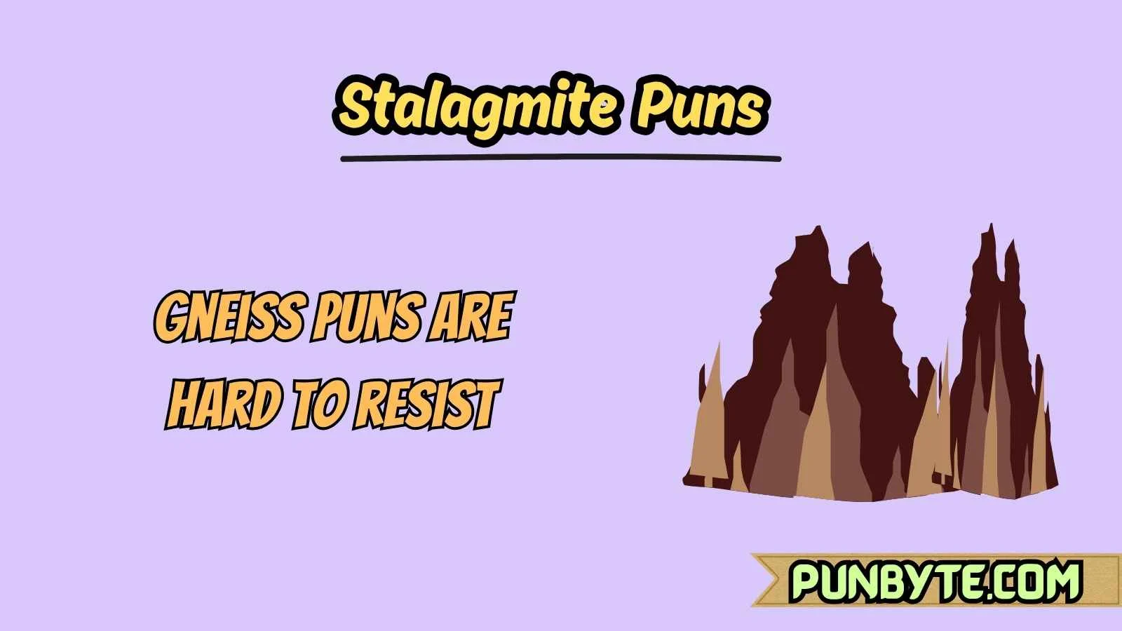 stalagmite puns