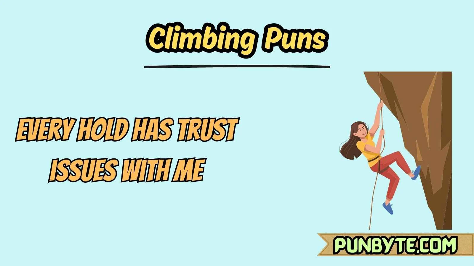 Climbing Puns