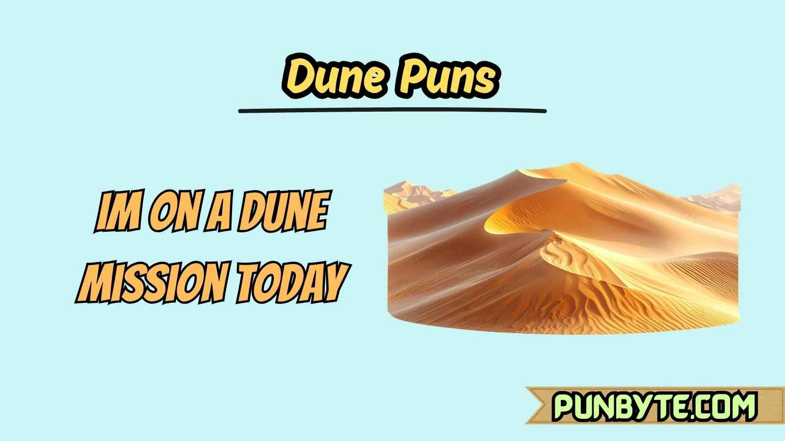 Dune Puns