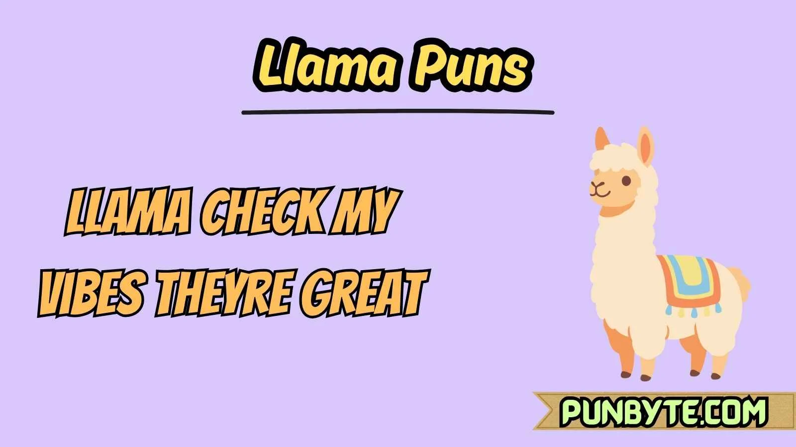 Llama Puns