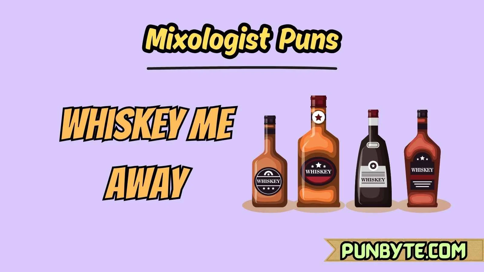 Mixologist Puns