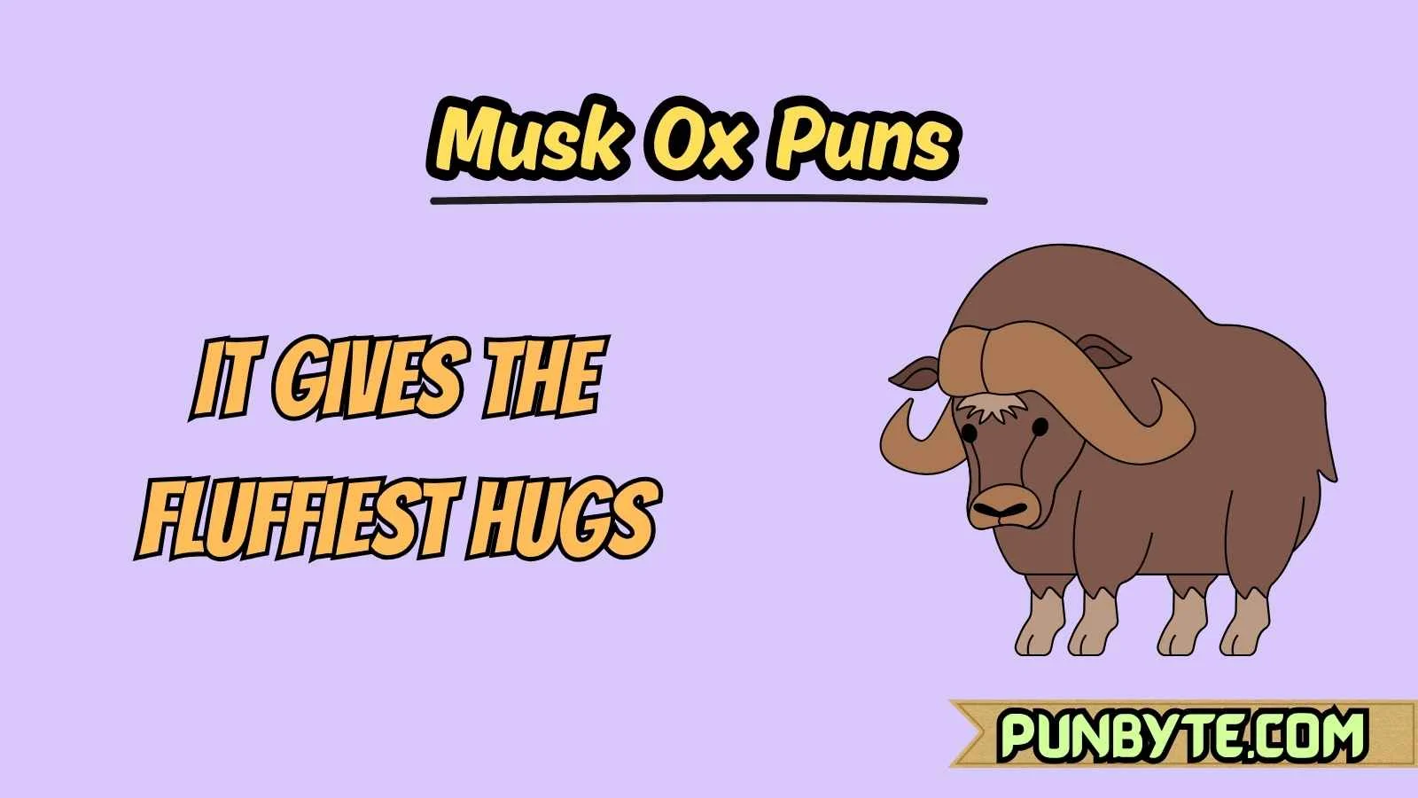 Musk Ox Puns