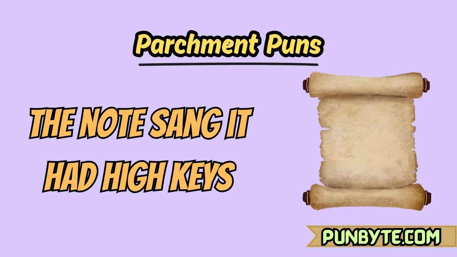 Parchment Puns