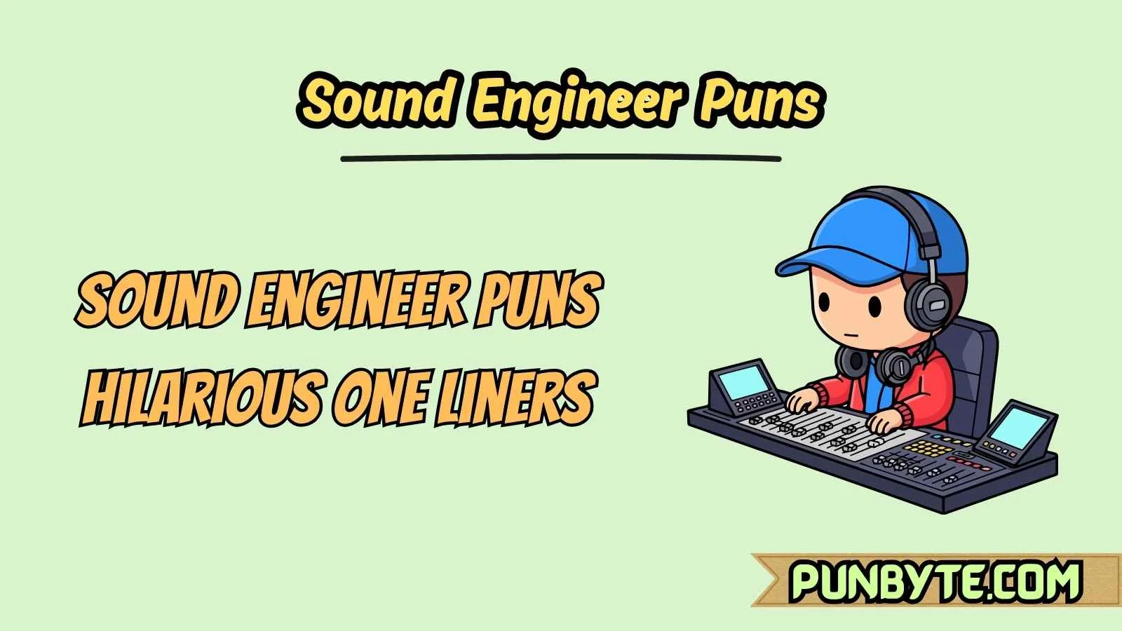 Sound Engineer Puns
