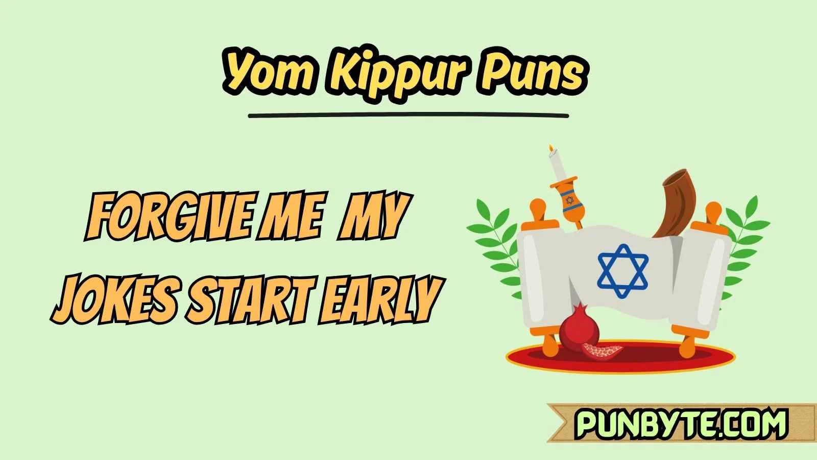 Yom Kippur Puns